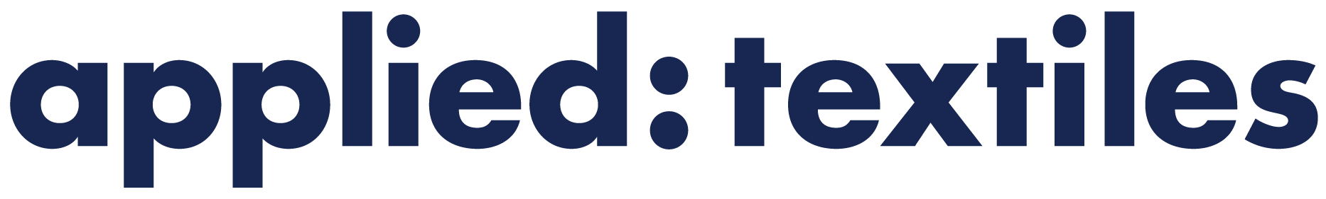 Applied Textiles Logo Navy